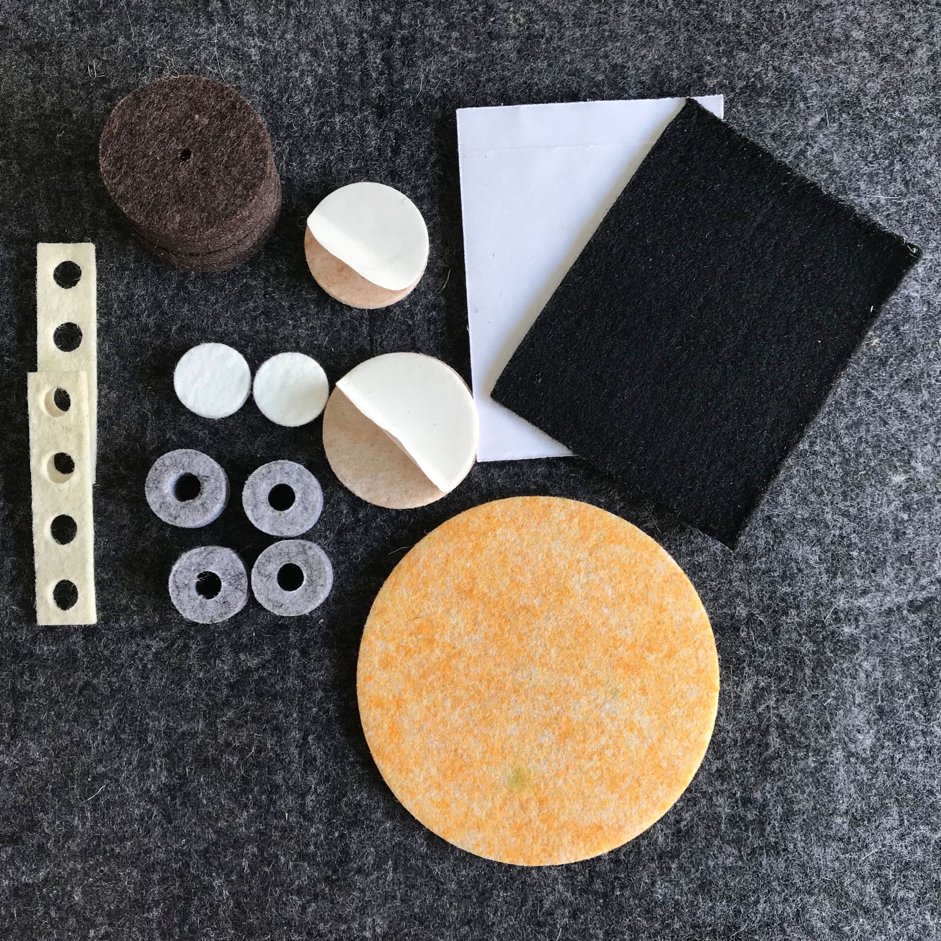 家具毛毡垫 防撞垫组合装 沙发防滑脚垫 桌椅子脚地板保护脚垫