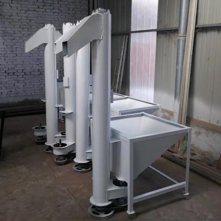 锯末木屑水泥沙子管式螺旋输送机 角度可调倾斜式物料提升上料机