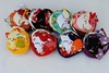 Japan Kiyan A gentle wind Fortune cat Fabric art Eight treasures coin purse Ladies Coin bag Red wedding wholesale