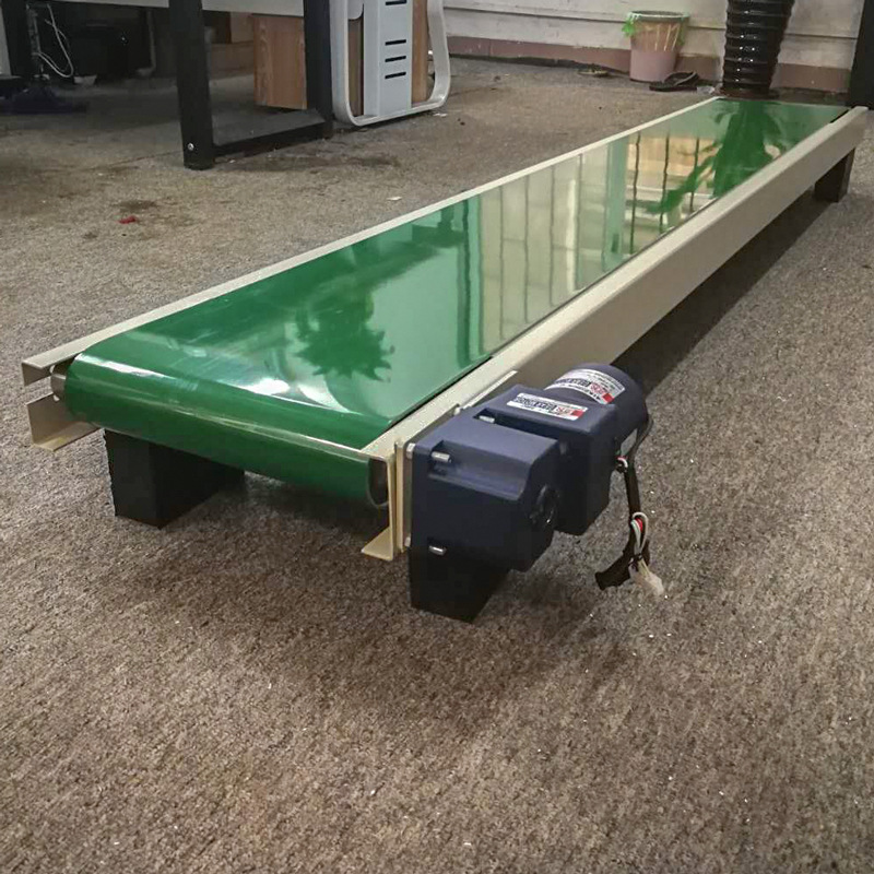 厂家定制高速冲床对接传送带  平板框架无脚架光板  皮带线输送机