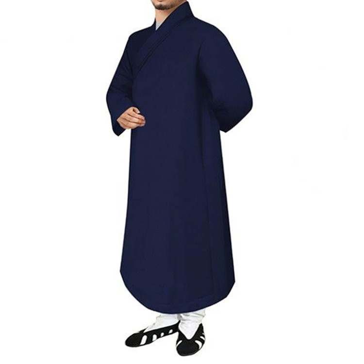 厂家直销道士服道袍加棉秋冬季道教服装用品长袍加厚长褂道家衣服