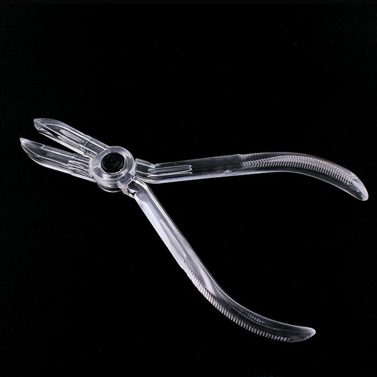 一次性圆口开口钳舌钉工具人体穿刺钳穿孔钳扩口钳针管三角开口钳