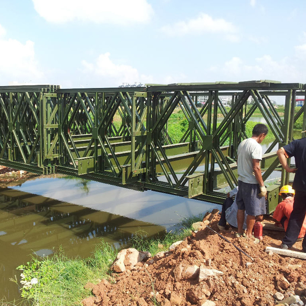 321贝雷片加强弦杆贝雷钢桥贝雷架贝雷梁的支撑架桁架贝雷桥321型