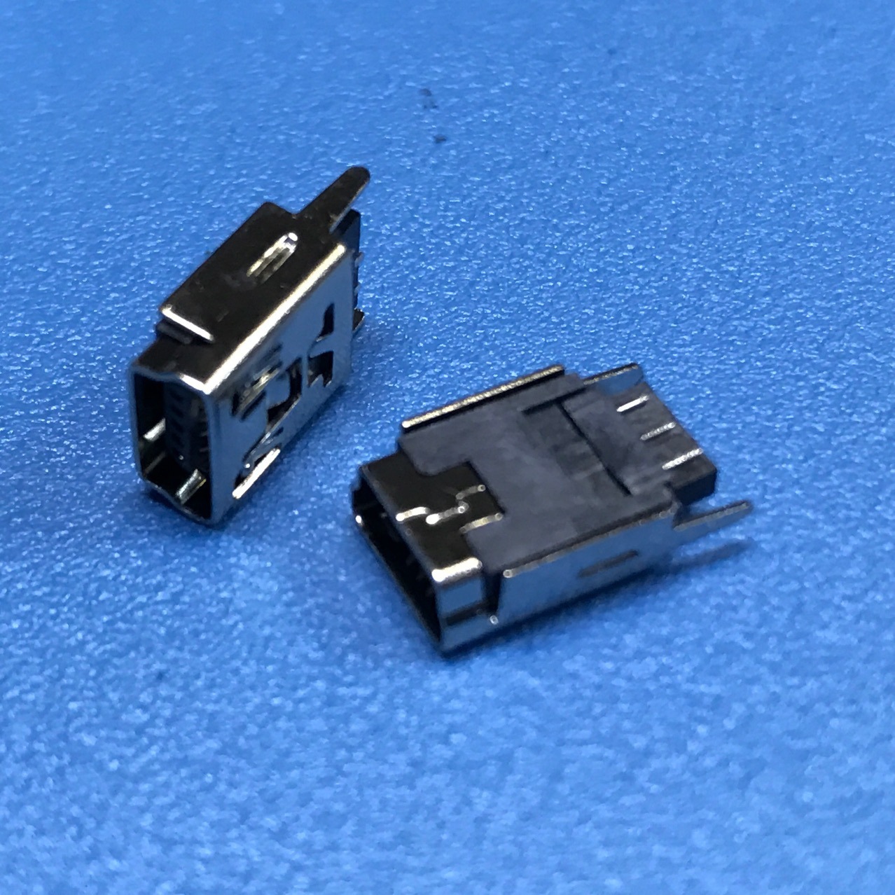 miniusb5p母座b型type焊线式短体mini5pinusb连接器热卖