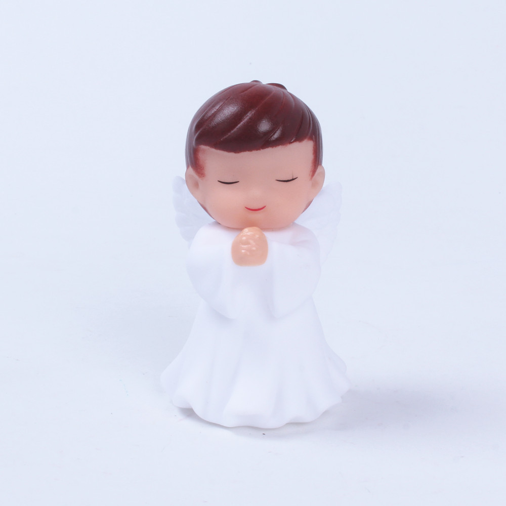 蛋糕摆件公仔 祈祷天使 带翅膀小天使宝宝 烘焙甜品台蛋糕装饰