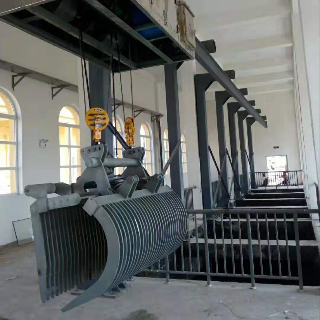 齿耙式机械格栅反捞式格栅 抓斗清污机不锈钢耙式 格栅清污机