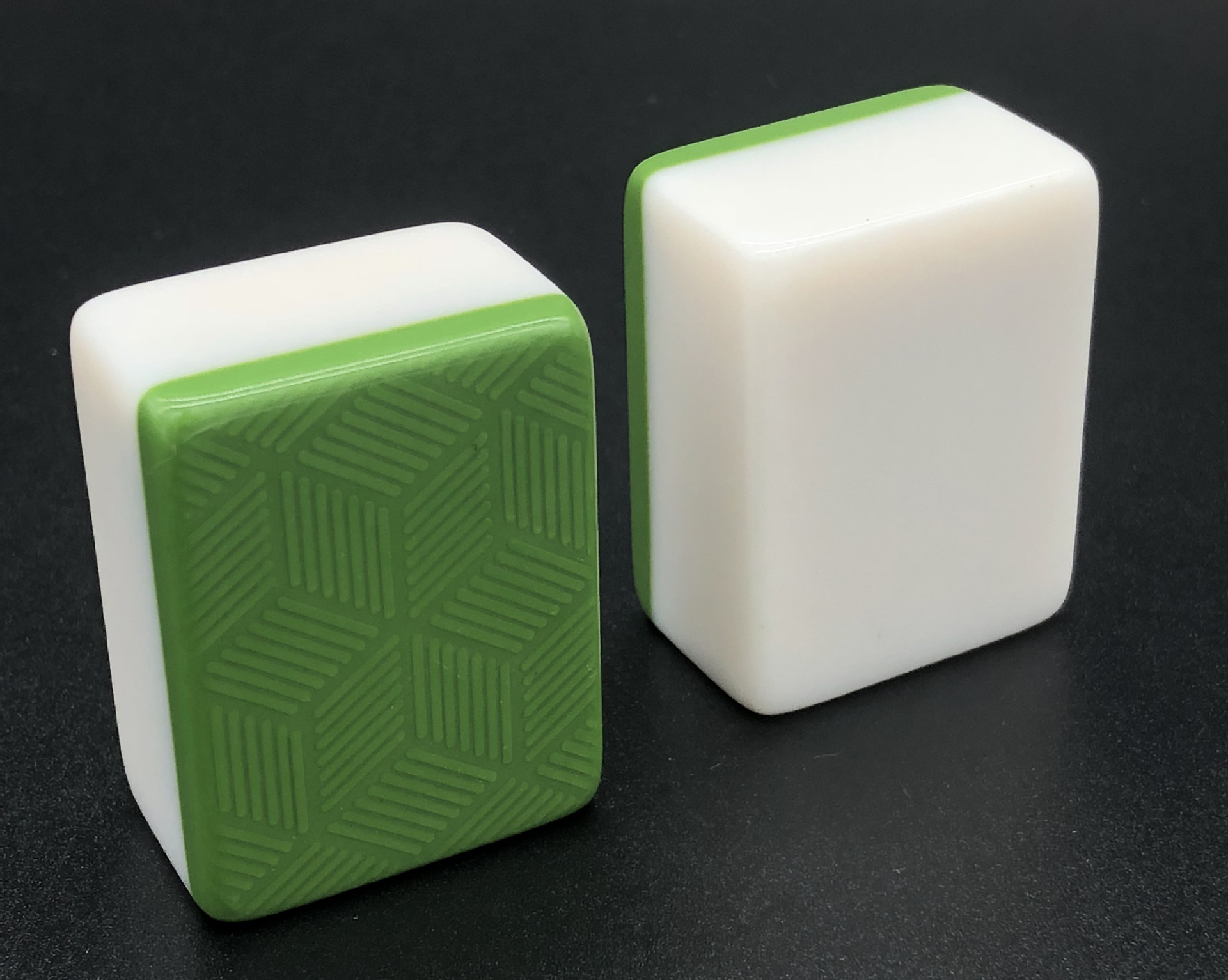 38--42mm晶玉 仿玉石中号大号家用手搓麻将牌大白盒麻将娱乐