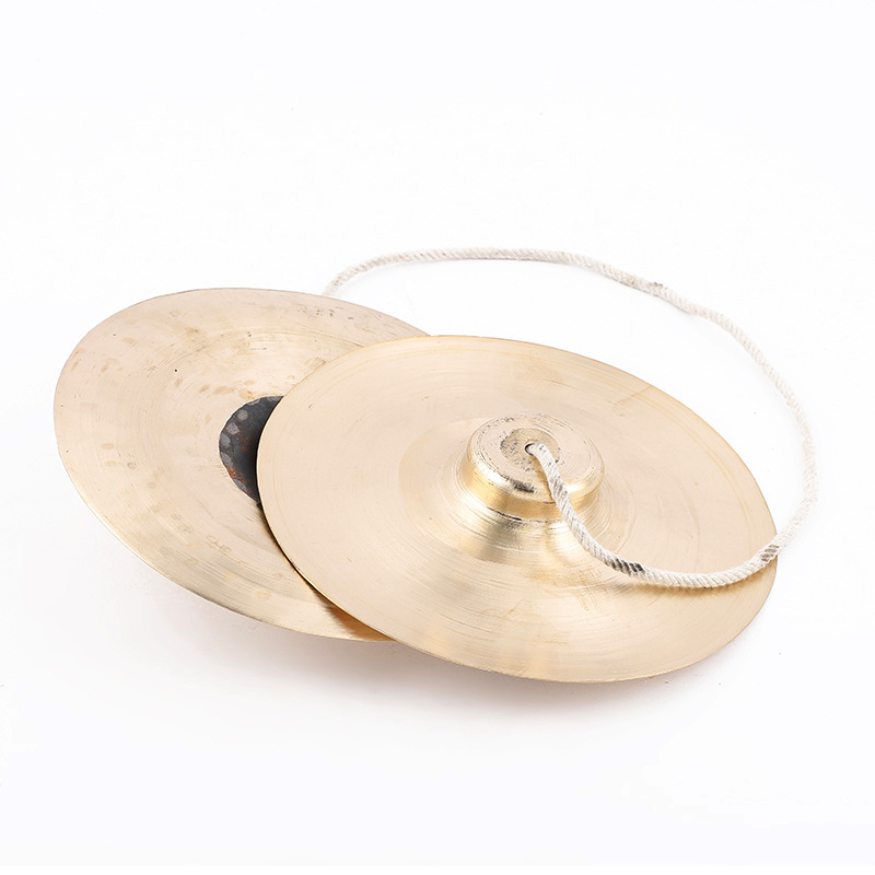 20cm小广钹铜镲20厘米 20公分广钹 乐队镲 锣鼓镲 大铜铙