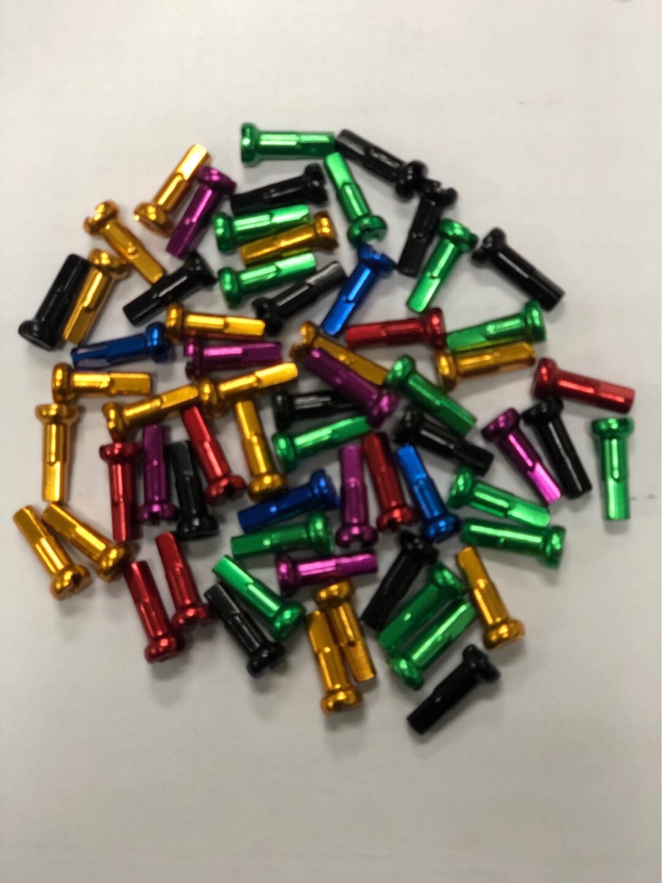 自行车7075铝合金辐条帽14g