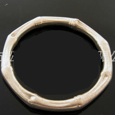 厂家批发优质无缝金属环 时尚合金圆圈 订做竹杆节圆形金属圆环