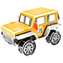 儿童diy3d立体纸模型 越野车拼图玩具男孩玩具厂家现货批发