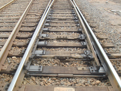 30公斤道岔p43道岔尖轨道岔配件型号齐全钢轨轨道专用道