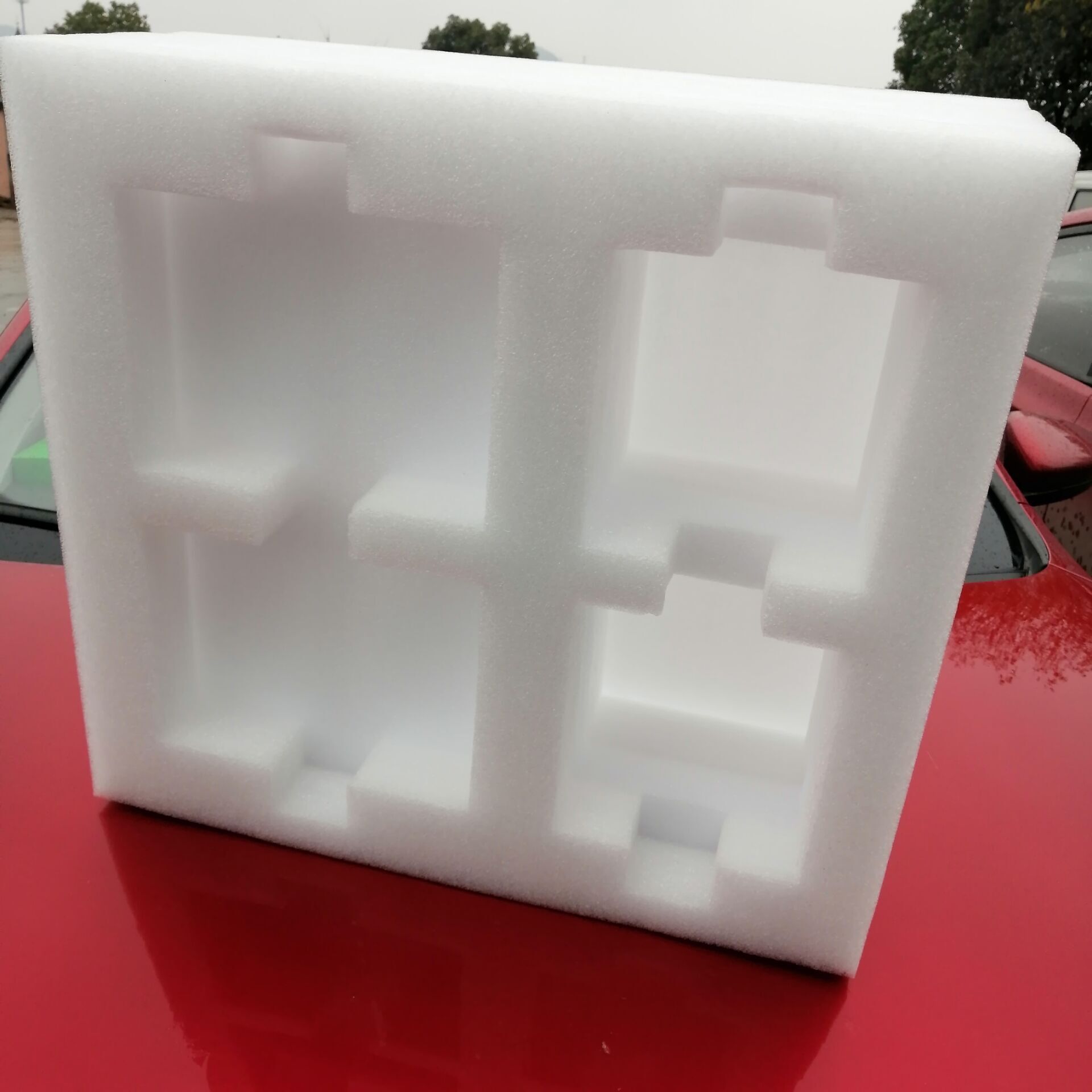 杭州异型珍珠棉 高低密度epe珍珠棉定制异型材定位缓冲包装材料