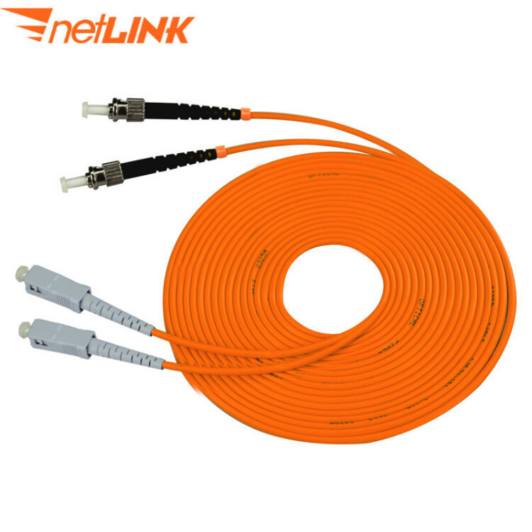 netlink尾纤sc-st多模双芯 光纤跳线 3米一条