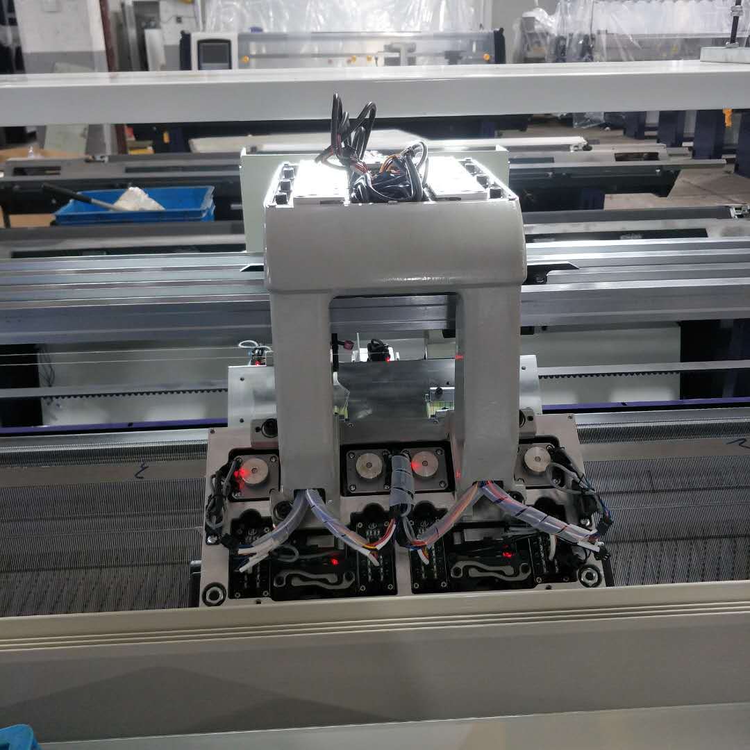 巨鑫全自动7针三系统电脑横机针织机羊毛衫机织领机等