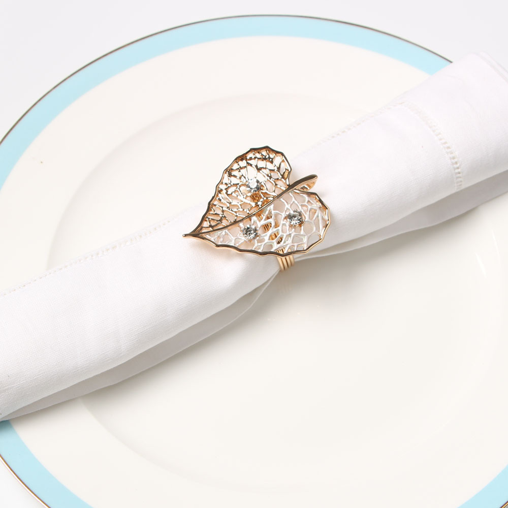 专业情人节母亲节餐桌饰品装饰爱心餐巾扣 餐巾环 纸巾圈