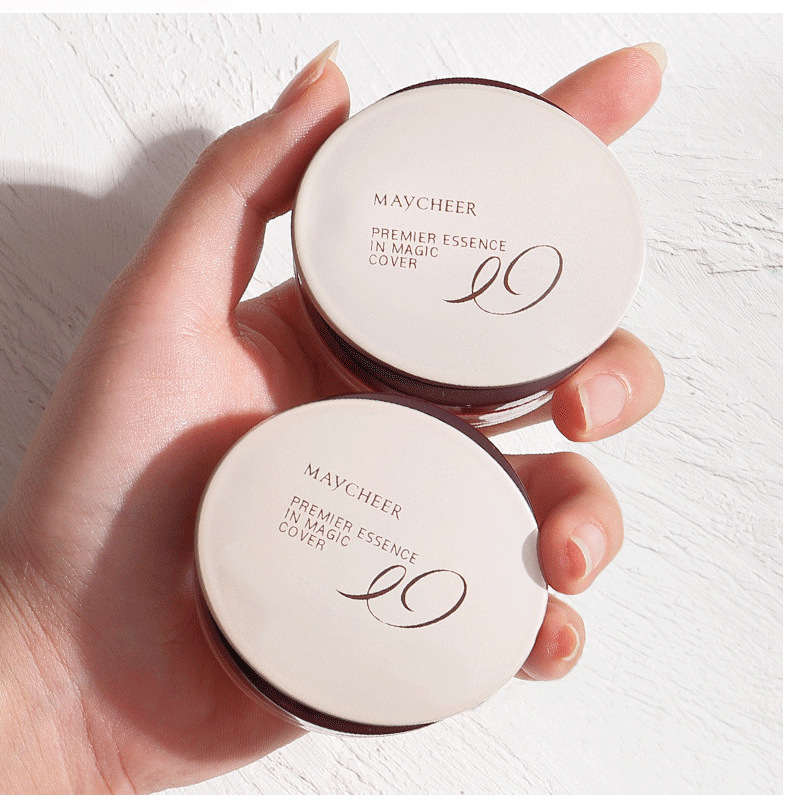 美茜儿 遮瑕膏神奇遮盖黑眼圈斑点痘印眼袋轻薄粉底膏遮瑕盘