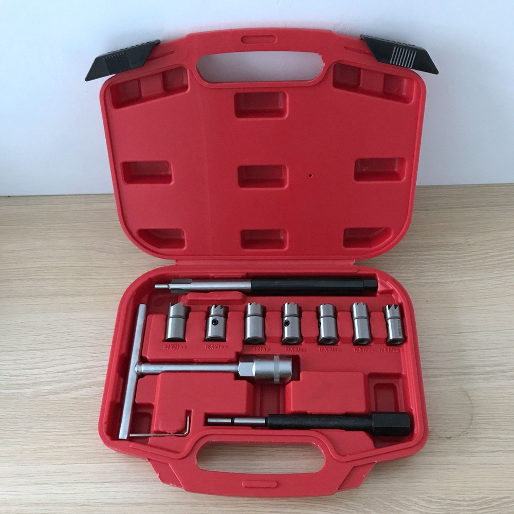 11件套柴油机气门铰刀 柴油机配件用气门铰刀 柴油清洗气门铰刀