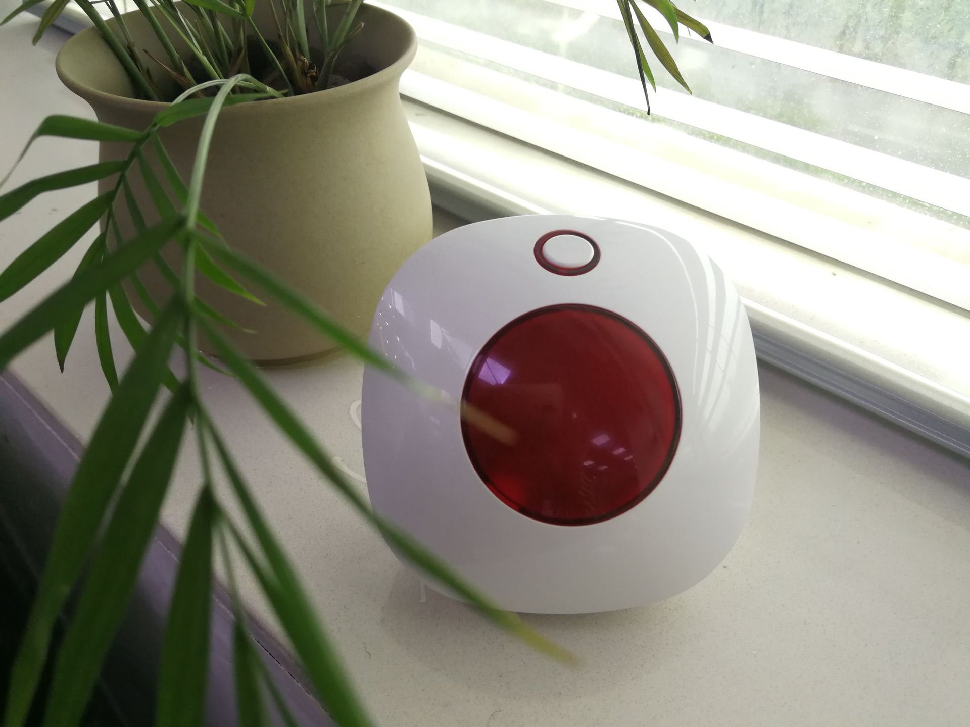 【工厂】110分贝无线声光报警器家居防盗433警笛室内外声光警号