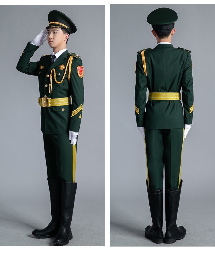 学生升旗手服装升旗护卫队仪仗队军乐团礼服军装合唱团演出服男女