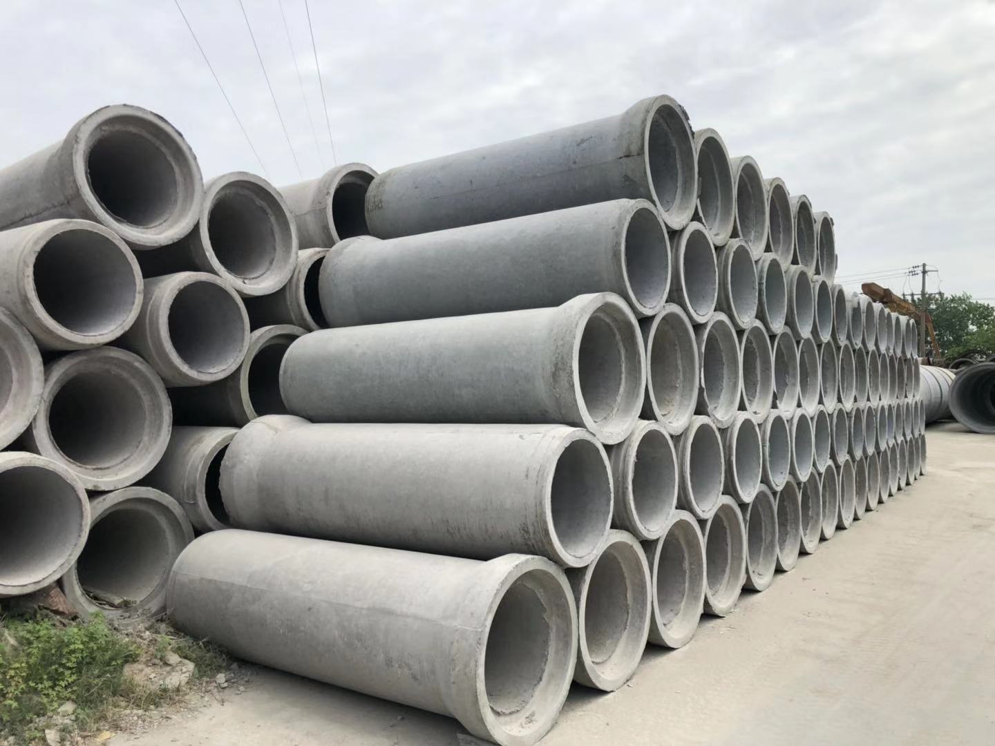 承接口水泥管平口水泥管混凝土水泥管水泥承插管dn400