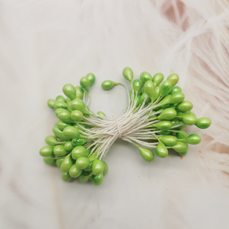 大珠光花芯 丝网花/丝袜花材料牡丹蝴蝶兰花蕊通用花心扎花花芯