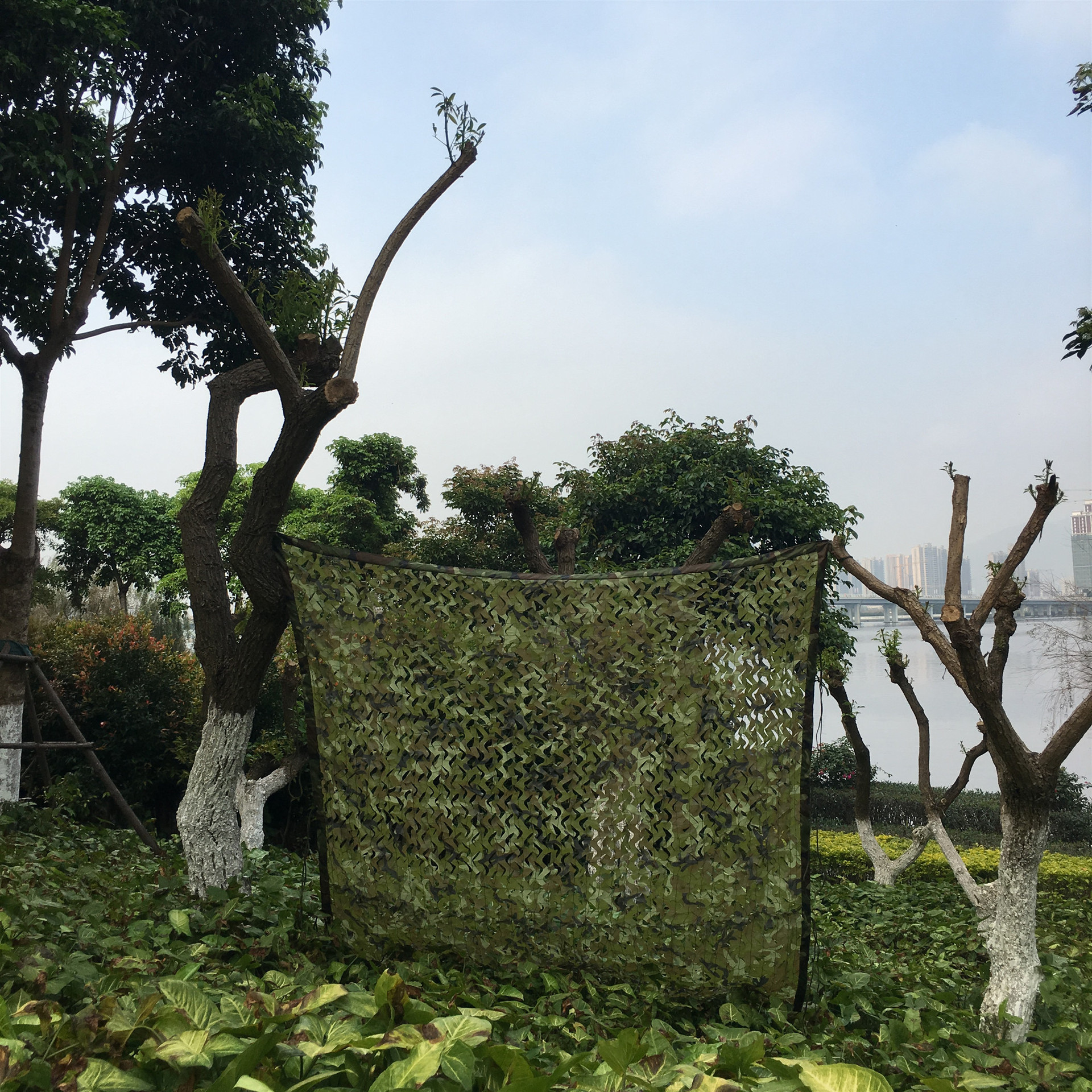 丛林迷彩伪装网迷彩网 遮阳网防晒网 防航拍阻燃户外景区装饰网