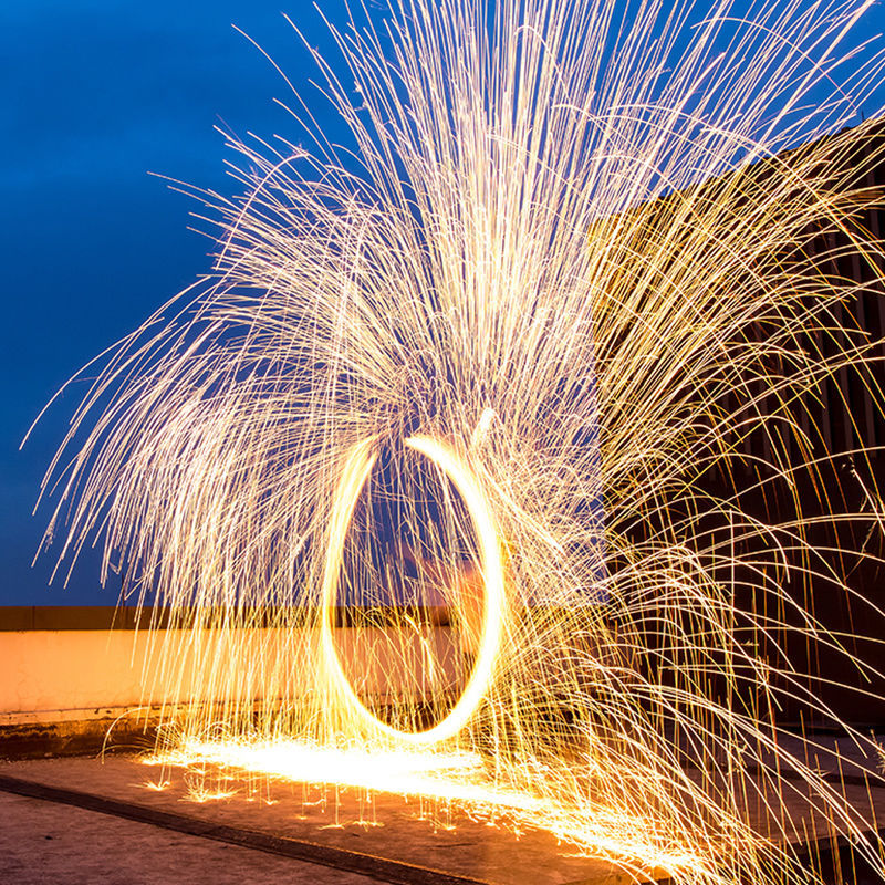 烟花棒钢丝棉烟火仙女棒生日女生表白抖音烟花甩火花呲花铁棉花