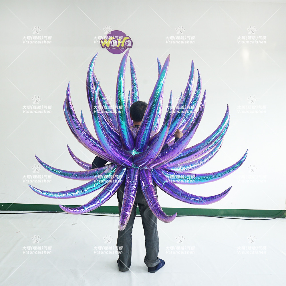 酒吧ds表演服装t台秀充气个性气模服带刺舞台演出服装夜店炫酷服