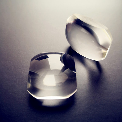 厂家定制平凸透镜调焦透镜反射镜片凹透镜镜片发射镜来图加工