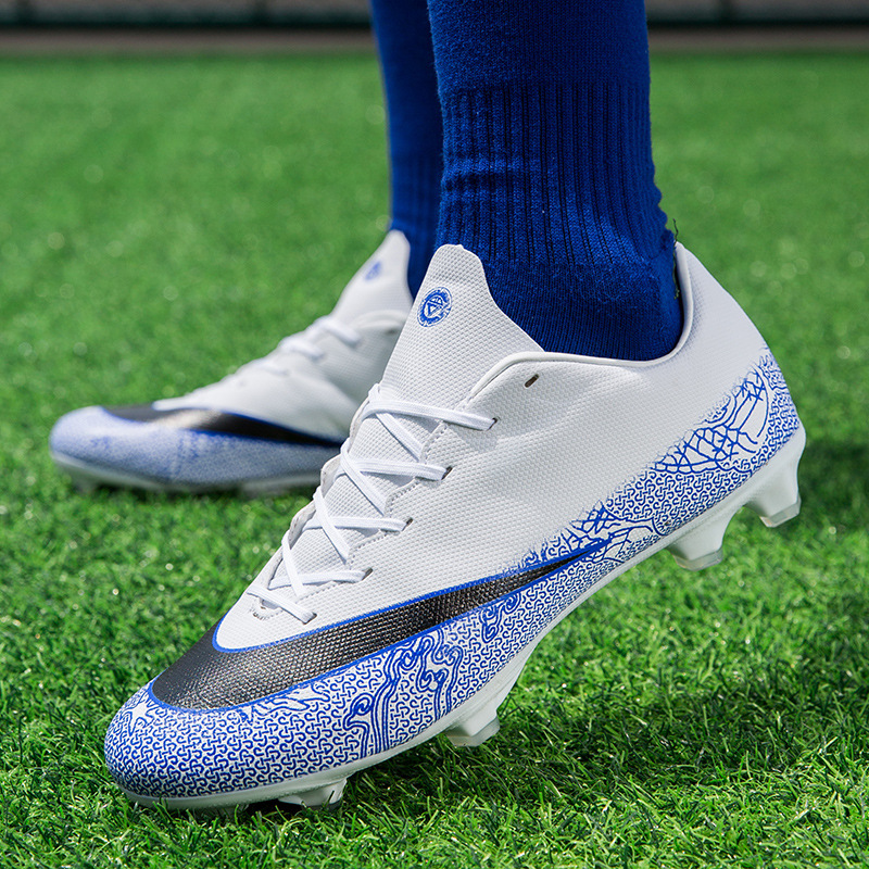 内马尔水星男子足球鞋批发晋江球鞋工厂长钉成人运动比赛训练鞋男