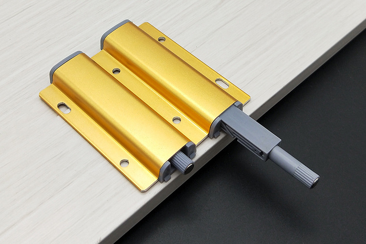 铝合金反弹器自弹器橱柜门消音柜门免拉手反弹器五金厂家批发直供