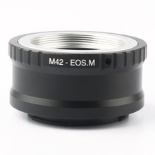 M42卡口镜头转接适用佳能EOS.M机身转接环 M42-EOS M相机转接环