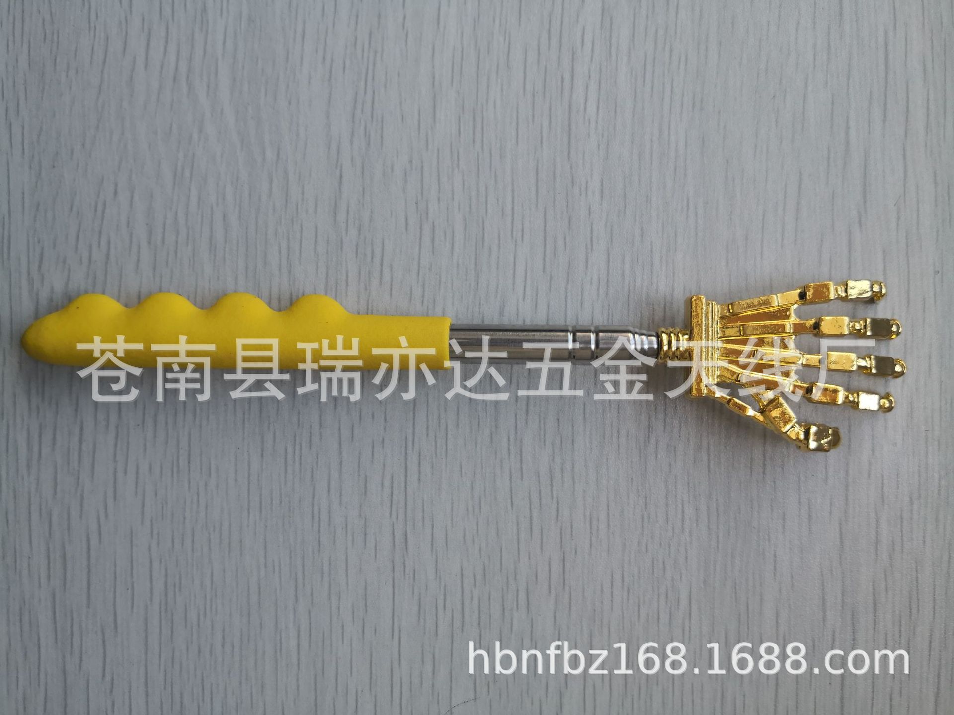 不锈钢伸缩痒痒挠 熊爪不求人抓挠 金属抓背器挠痒神机械手