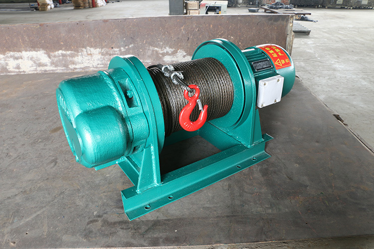 工厂直销 加工定制重型卷扬机上料机2t3t吨建筑装修一字型卷扬机
