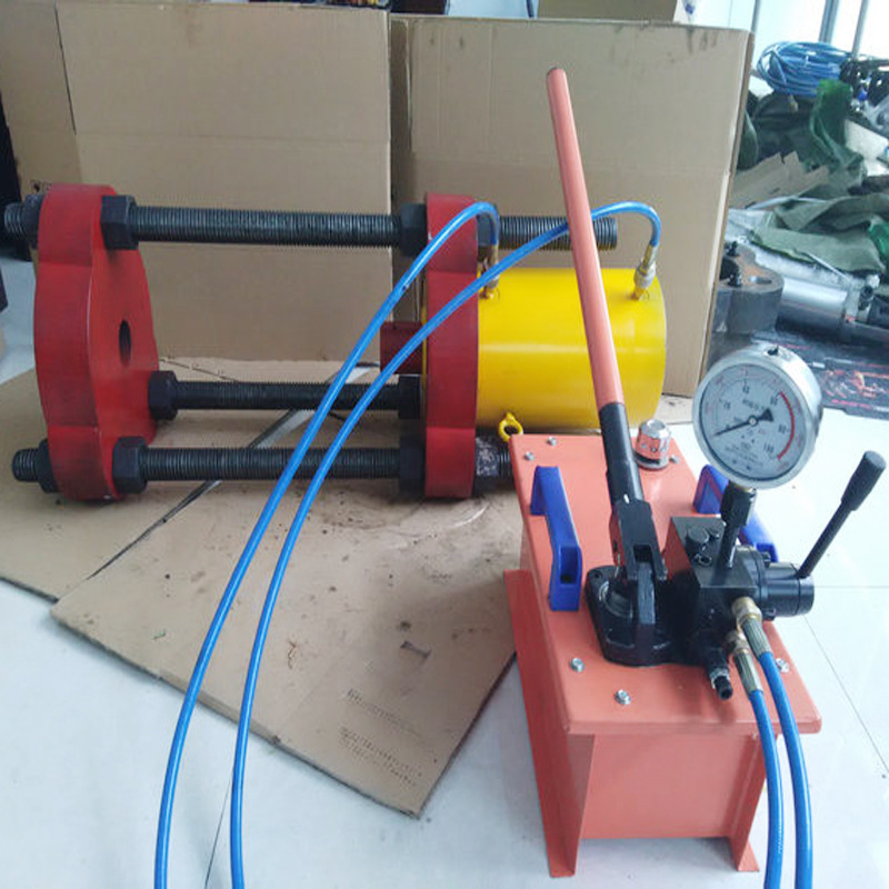挖机维修工具压链机链轨拆装机 挖掘机100吨拆销器电动履带拆销机