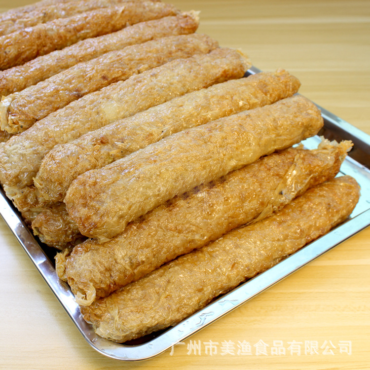 潮汕肉卷潮汕美风味隆江猪脚饭肉卷广章卷章火锅食材25kg4包件