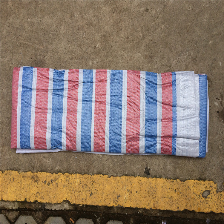 工地专用篷布 彩色篷布 三色彩条布 pe彩条布 彩条布 pp彩条布