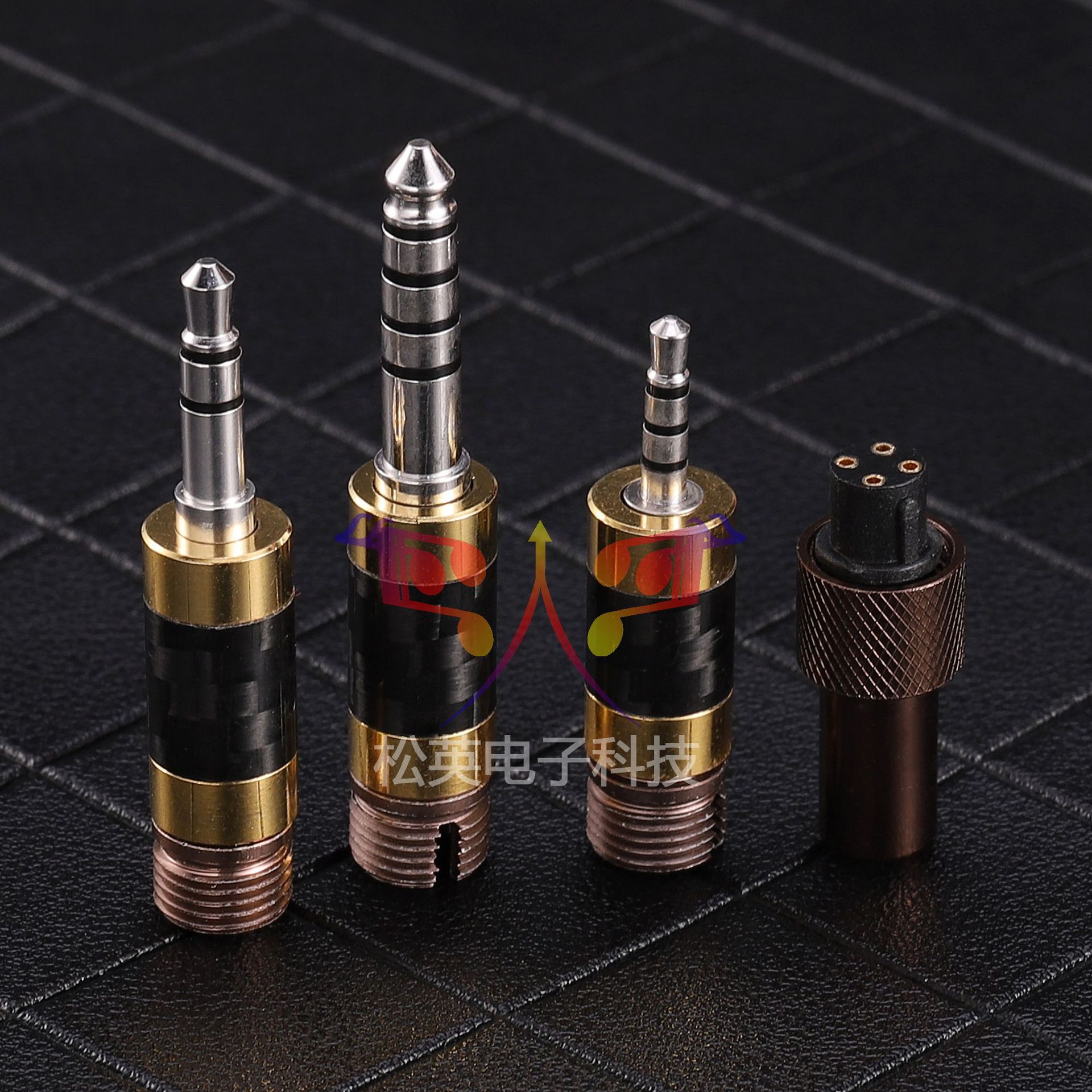 松英 多功能耳机转换头 2.5平衡头 4.4平衡插头 4芯转换插头-阿里巴巴