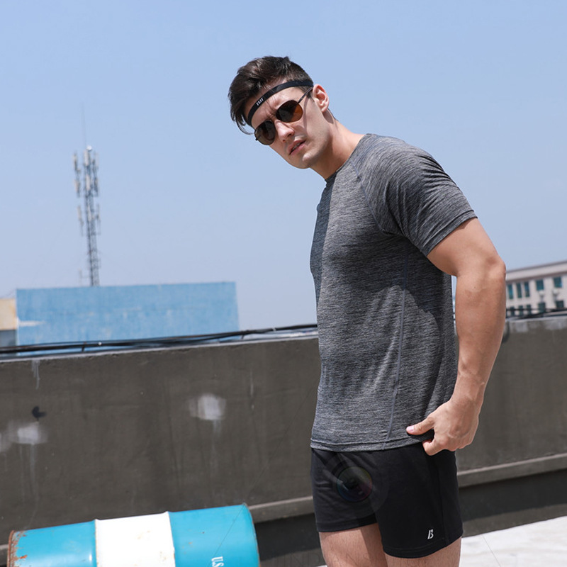 吡嘟 夏季功能性速干运动服短袖t恤 团队服空白t恤广告衫定制批发