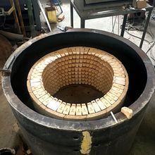 压铸铝合金熔化炉 餐厨铝 废品铝回收溶炉 坩埚式融铝炉