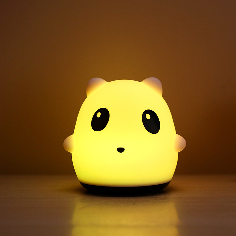 Creative Colorful Silicone Animal Lamp Night Light