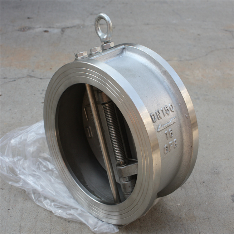 h74w不锈钢对夹止回阀h74w16p对夹圆片式止回阀厂家供应