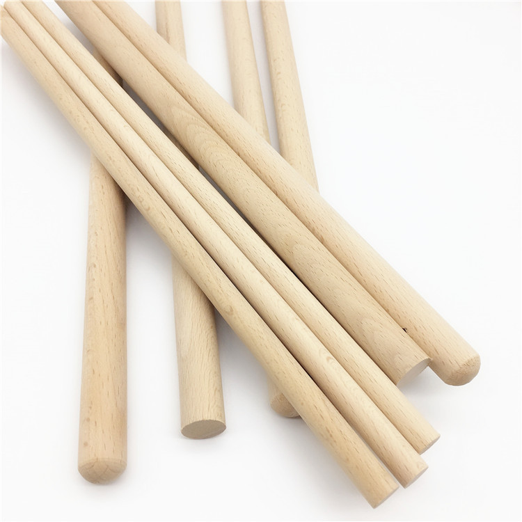 圆木棒榉木实木定制松木棒加工桉木棒旗杆批发圆木棍定做圆条厂家