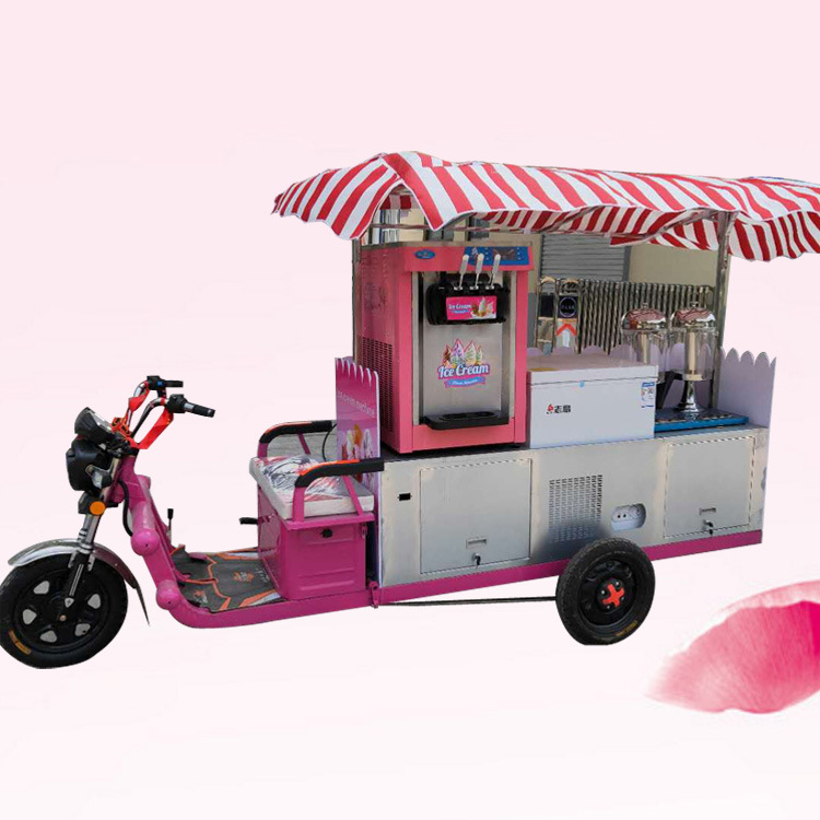 电动软冰淇淋车