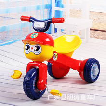 卡通儿童三轮车脚踏车玩具车小孩礼品单车2-3-5岁音乐自行车