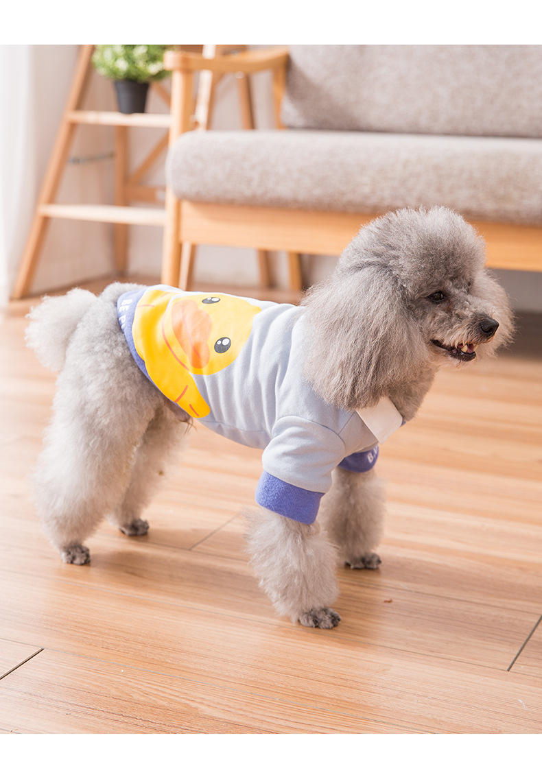 【b.duck联名款】小黄鸭可爱毛衣宠物狗狗衣服秋冬装猫咪泰迪秋季