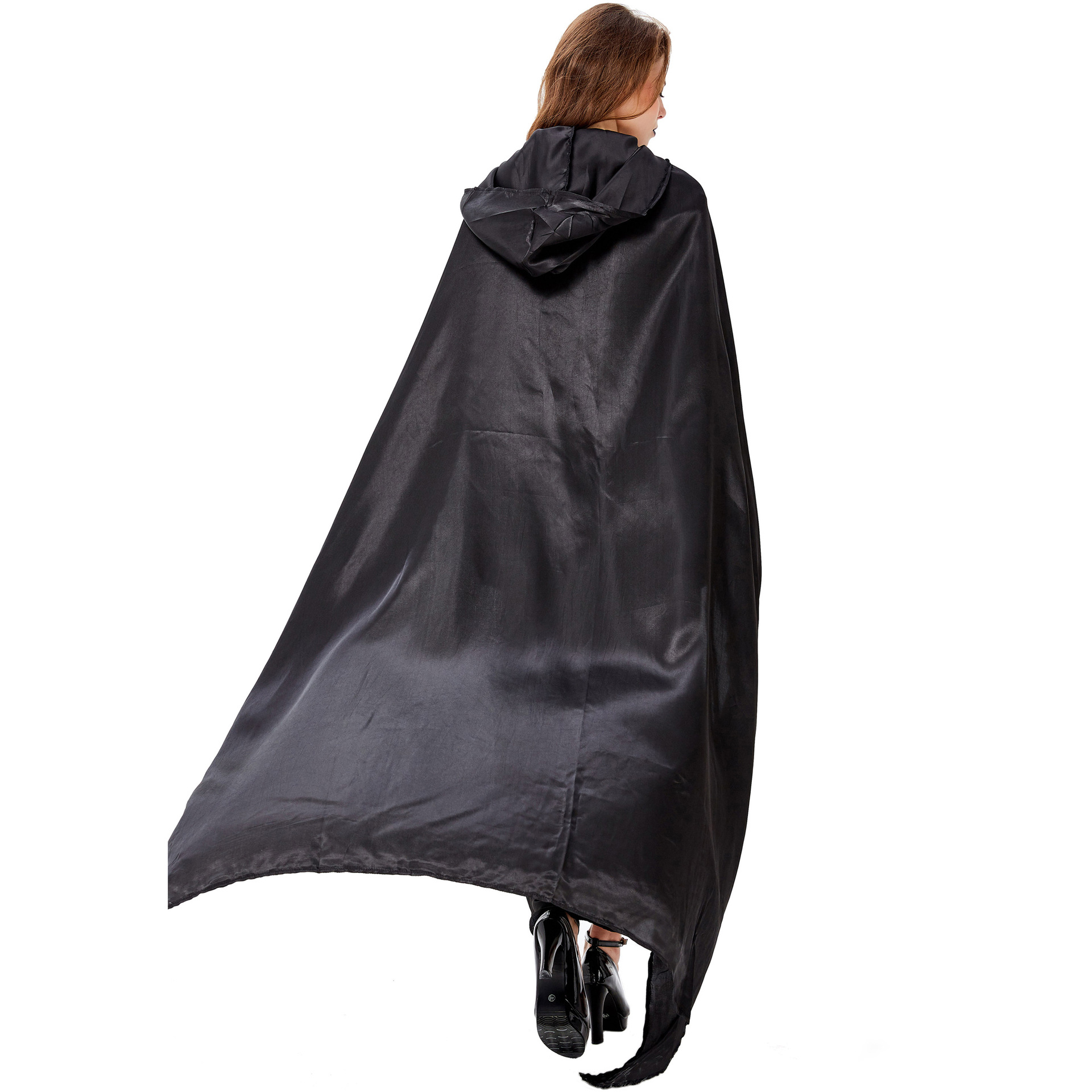 m-xl万圣节 披风 女巫 服饰 女王恶鬼 吸血鬼长袍法师 舞台表演服