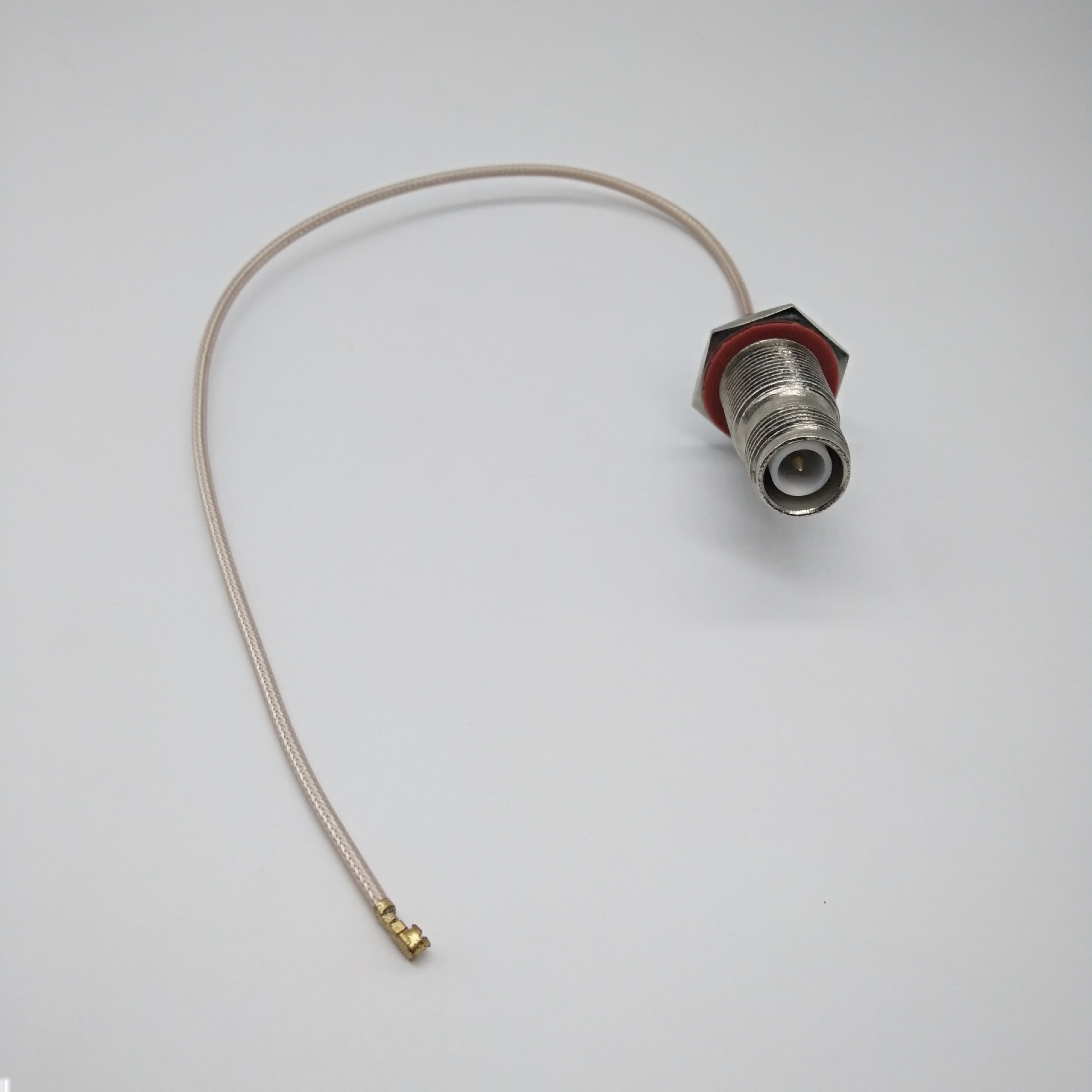 tnc母头转ipex tnc-ky转ipex-174线10cm 转接线tnc/ipex