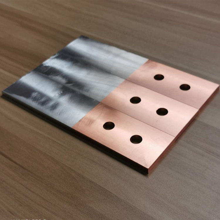 广东厂家生产铜铝复合材料铜铝复合板/带/排电力导电材料定制